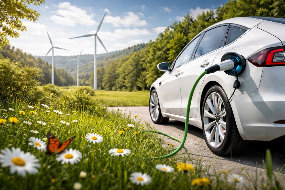 Wie beeinflussen Elektroautos die Umwelt? Fakten, Mythen, Vorteile