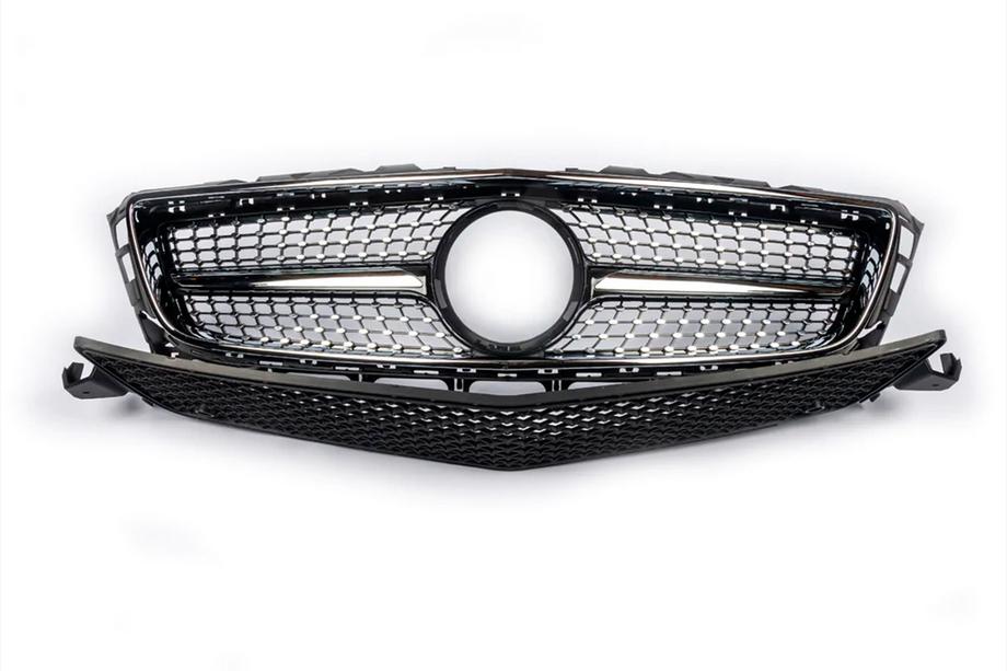 Mercedes CLS C218 2011-2018 Abverkauf Kühlergrill vorne 2011-2014 (Diamond Silver) Image