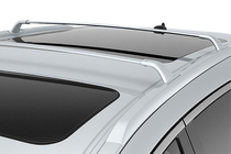 Infiniti QX60 2016-2021 Dachträger-Querträger für integrierte Dachreling OEM (2 Stk.) Grau Foto 3
