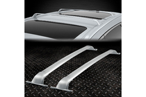Infiniti QX60 2016-2021 Dachträger-Querträger für integrierte Dachreling OEM (2 Stk.) Grau Foto 6
