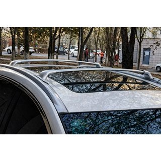 Dachträger-Querträger für OEM Dachreling (2014-2018, 2 Stk.) Foto 1