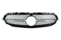 Mercedes E-class W213 2016-2023 Frontgrill Diamond Silver (für Base, 2020-2023) Foto 1