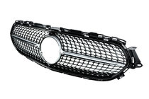 Mercedes E-class W213 2016-2023 Frontgrill Diamond Silver (für Base, 2020-2023) Foto 2