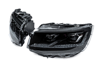 Volkswagen T6 2015-2024 Frontscheinwerfer mit FullLed Black V2 Modulen (2015-2019, 2 Stk.) Foto 3