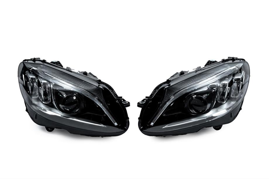 Mercedes C-class W205 2014-2021 Frontscheinwerfer mit Full-LED-Modulen (für LED, 2 Stk.) Foto 1