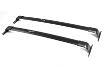 Nissan X-trail T32/Rogue 2014-2021 Dachträger-Querträger für integrierte Dachreling OEM (2 Stk.) Schwarz Foto 2