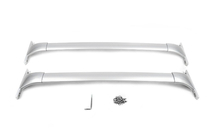 Nissan X-trail T32/Rogue 2014-2021 Dachträger-Querträger für integrierte Dachreling OEM (2 Stk.) Schwarz Foto 10