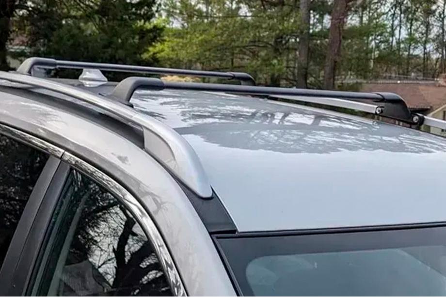 Nissan X-trail T32/Rogue 2014-2021 Dachträger-Querträger für integrierte Dachreling OEM (2 Stk.) Schwarz Image