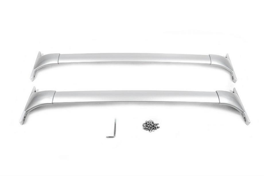 Nissan X-trail T32/Rogue 2014-2021 Dachträger-Querträger für integrierte Dachreling OEM (2 Stk.) Grau Foto 10