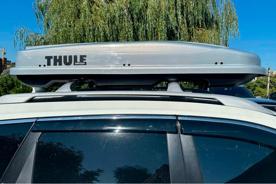 Nissan X-trail T32/Rogue 2014-2021 Dachträger-Querträger für integrierte Dachreling OEM (2 Stk.) Grau Foto 6