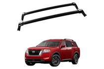 Nissan Pathfinder R53 2021- Dachträger-Querträger für integrierte Dachreling OEM (2 Stk.) Grau Foto 1