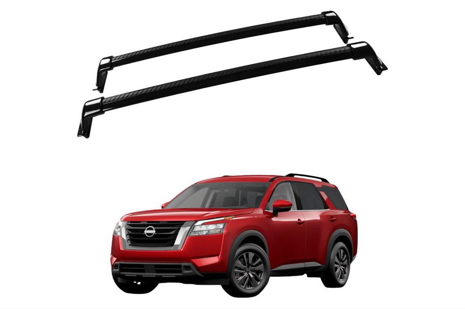 Nissan Pathfinder R53 2021- Dachträger-Querträger für integrierte Dachreling OEM (2 Stk.) Grau Image
