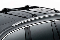 Acura MDX 2013-2020 Dachträger Quertraversen für integrierte Reling OEM (2 Stk.) Chrom Foto 1