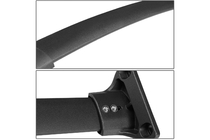 Acura MDX 2013-2020 Dachträger Quertraversen für integrierte Reling OEM (2 Stk.) Chrom Foto 9