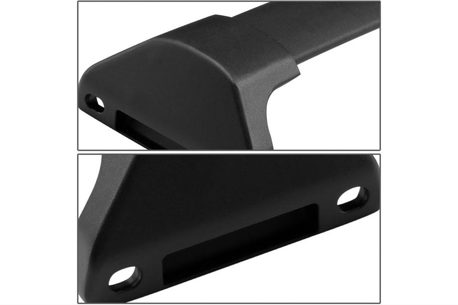 Acura MDX 2013-2020 Dachträger Quertraversen für integrierte Reling OEM (2 Stk.) Schwarz Foto 14