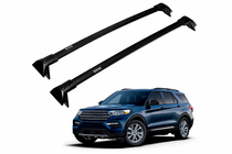 Ford Explorer 2019- Dachträger-Querträger für integrierte Reling OEM (2019-2023, 2 Stk.) Foto 2