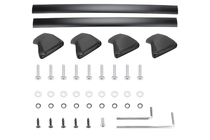 Honda CRV 2012-2016 Dachträger Quertraversen für integrierte Reling OEM (2 Stk.) Schwarz Foto 10