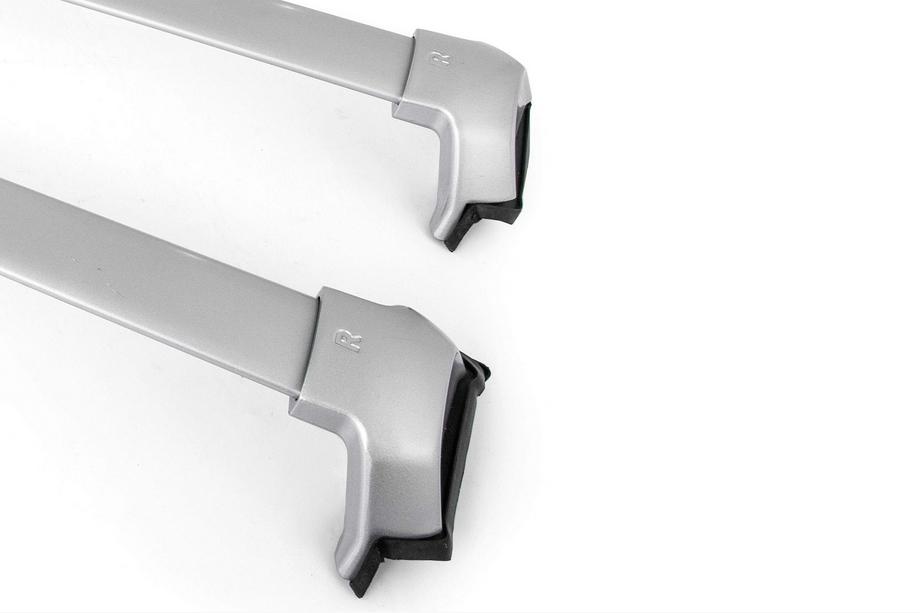Honda CRV 2012-2016 Dachträger Quertraversen für integrierte Reling OEM (2 Stk.) Grau Foto 11