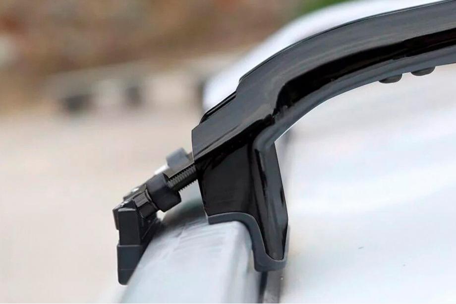Honda HR-V 2014-2021 Dachträger Quertraversen für integrierte Reling OEM (2 Stk.) Grau Foto 15