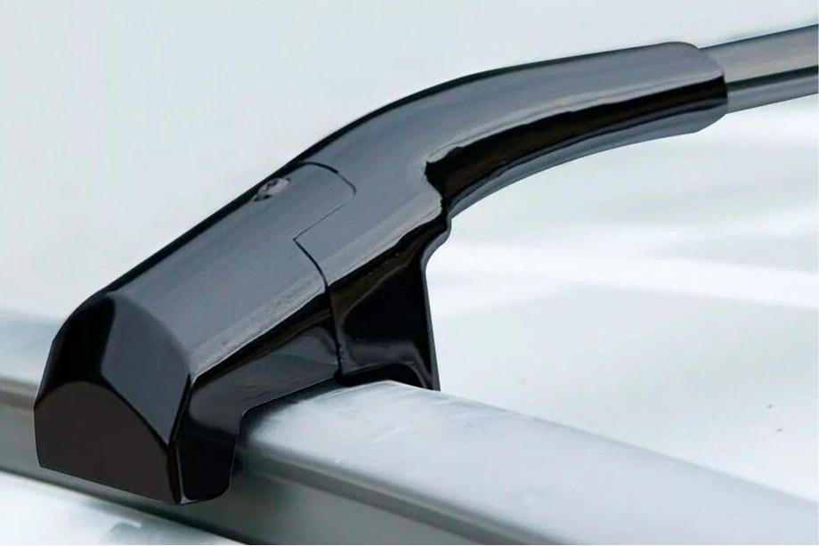 Honda HR-V 2014-2021 Dachträger Quertraversen für integrierte Reling OEM (2 Stk.) Grau Foto 16