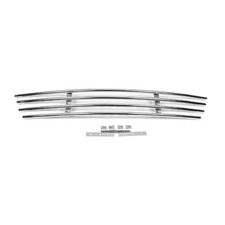 Einteiliger Edelstahl-Kühlergrill für Stoßstange Volkswagen Caddy 2010-2015 Foto 3