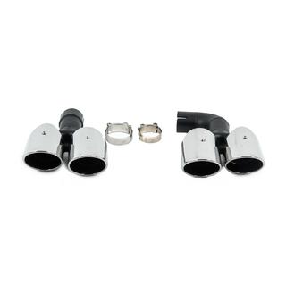 Auspuffendrohre Silver im X4M F98 Style (V1) Foto 1
