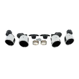 Auspuffendrohre V2 Silver im X5M F95 Style BMW X5 G05 2019–2026 Foto 1