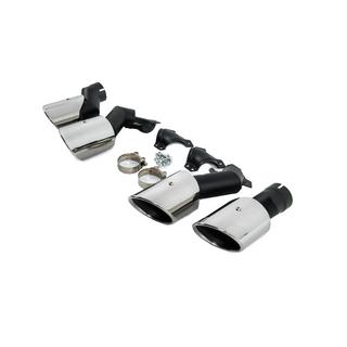 Auspuffendrohre V2 Silver im X5M F95 Style BMW X5 G05 2019–2026 Foto 3