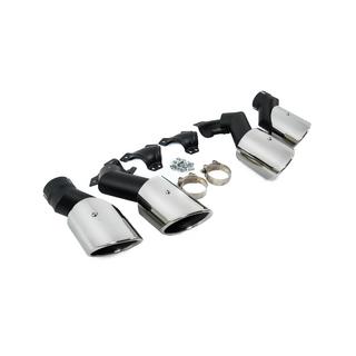 Auspuffblenden V2 Silver im X6M F96 Style BMW X6 G06 2019–2027 Foto 4