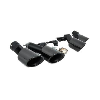 Auspuffendrohre V2 Black im X6M F96-Style BMW X6 G06 2019–2027 Foto 4