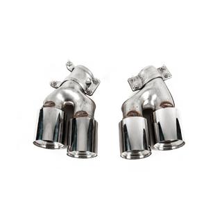 Auspuffblenden M6 Silver (2 Stk.) Foto 3