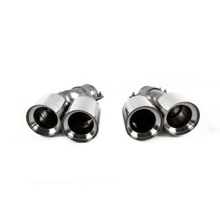 Auspuffblenden M6 Silver (2 Stk.) Foto 2