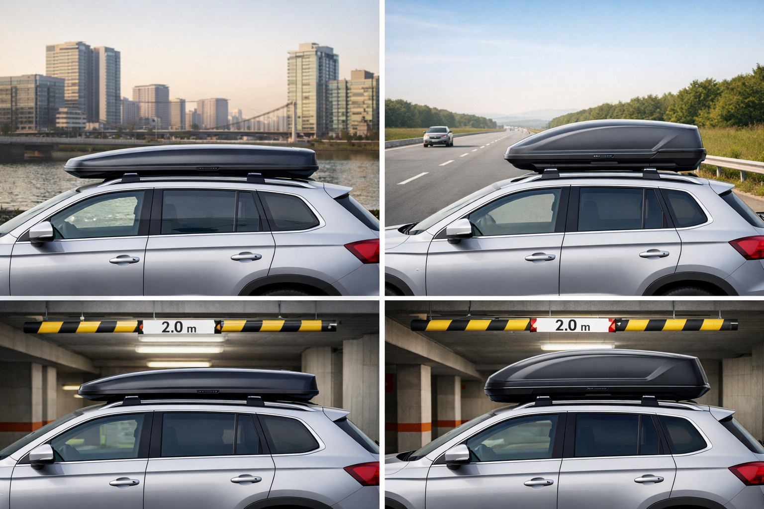 Niedrige oder hohe Dachbox: Was passt für Stadt, Autobahn und Parkhaus?