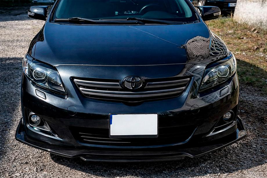 Toyota Camry 2006-2011 Frontlippe Niken Black (ABS) Image