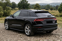 Audi Q8 2018- Seitenschweller Tayga Black (2 Stk., Aluminium) Foto 1