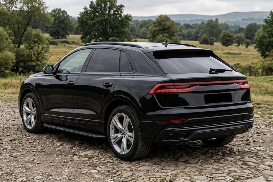 Audi Q8 2018- Seitenschweller Tayga Black (2 Stk., Aluminium) Image