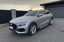 Audi Q8 2018- Seitenschweller Vision New Grey (2 Stk., Aluminium) Foto 1