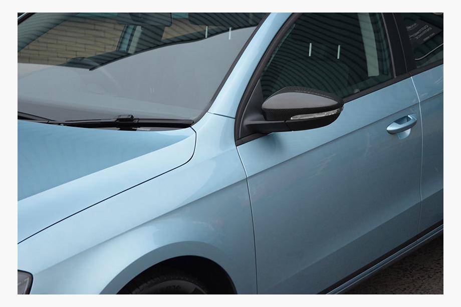 Volkswagen Jetta 2011-2018 Spiegelabdeckungen (2 Stk, Echtcarbon) Foto 12
