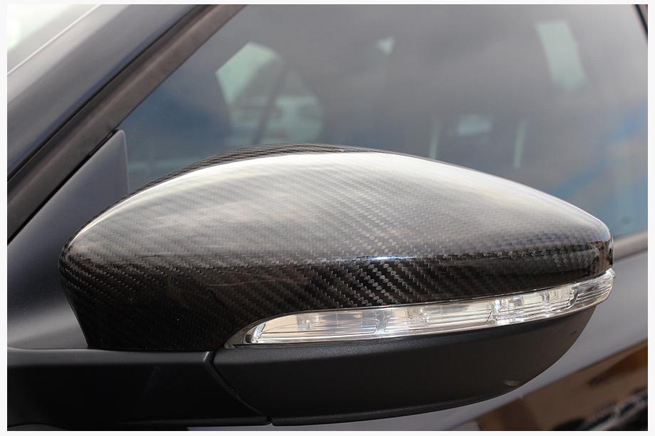 Volkswagen Jetta 2011-2018 Spiegelabdeckungen (2 Stk, Echtcarbon) Foto 7