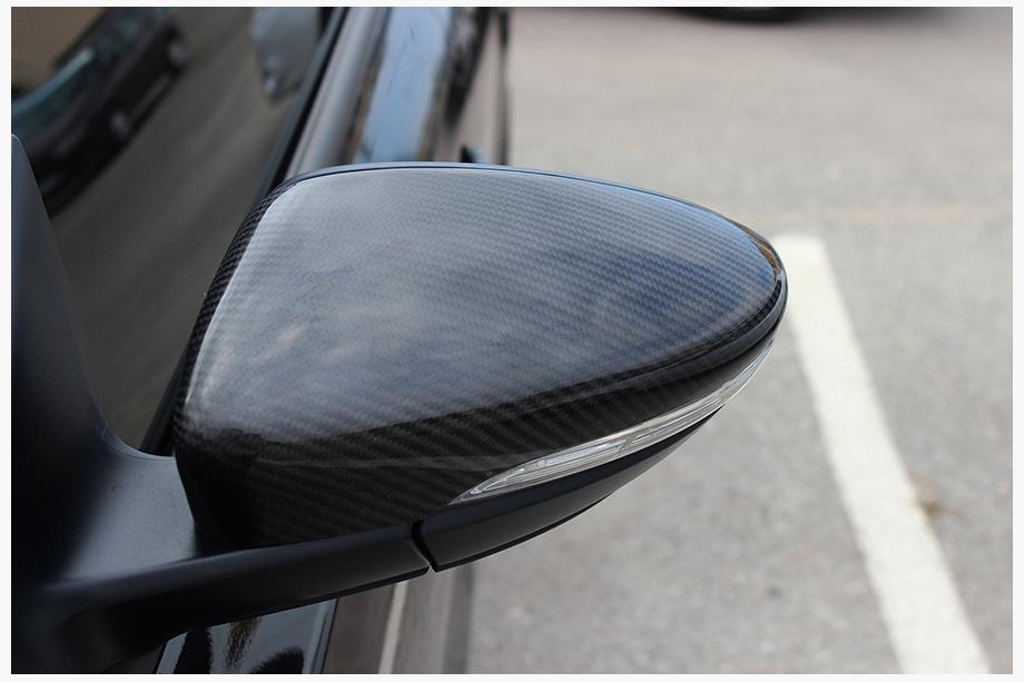 Volkswagen Jetta 2011-2018 Spiegelabdeckungen (2 Stk, Echtcarbon) Foto 8