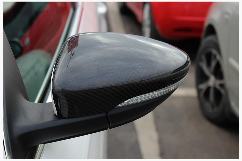 Volkswagen Jetta 2011-2018 Spiegelabdeckungen (2 Stk, Echtcarbon) Foto 9