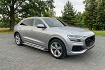 Audi Q8 2018- Seitenschweller Maydos V2 (2 Stk., Aluminium & Edelstahl) Foto 1