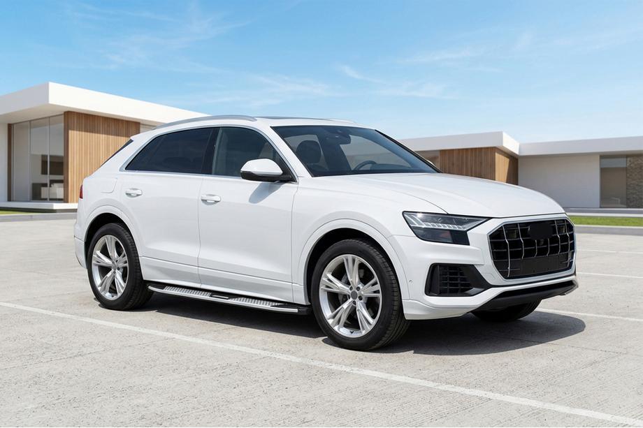Audi Q8 2018- Seitenschweller Mevsim Grey (2 Stk., Aluminium) Image