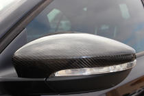 Volkswagen Scirocco 2008-2017 Spiegelabdeckungen (2 Stk, Echtcarbon) Foto 7