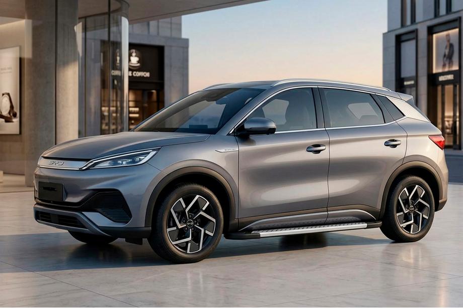 BYD Atto 3 2021- Seitenschweller Vision New Grey (2 Stk., Aluminium) Image