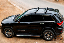 Jeep Grand Cherokee WK2 2010-2021 Dachträger Quertraversen für integrierte Reling OEM (2 Stk.) Foto 10