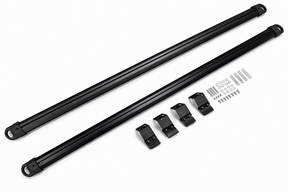 Jeep Grand Cherokee WK2 2010-2021 Dachträger-Querträger für integrierte Dachreling OEM V1 (2 Stk.) Grau Foto 12