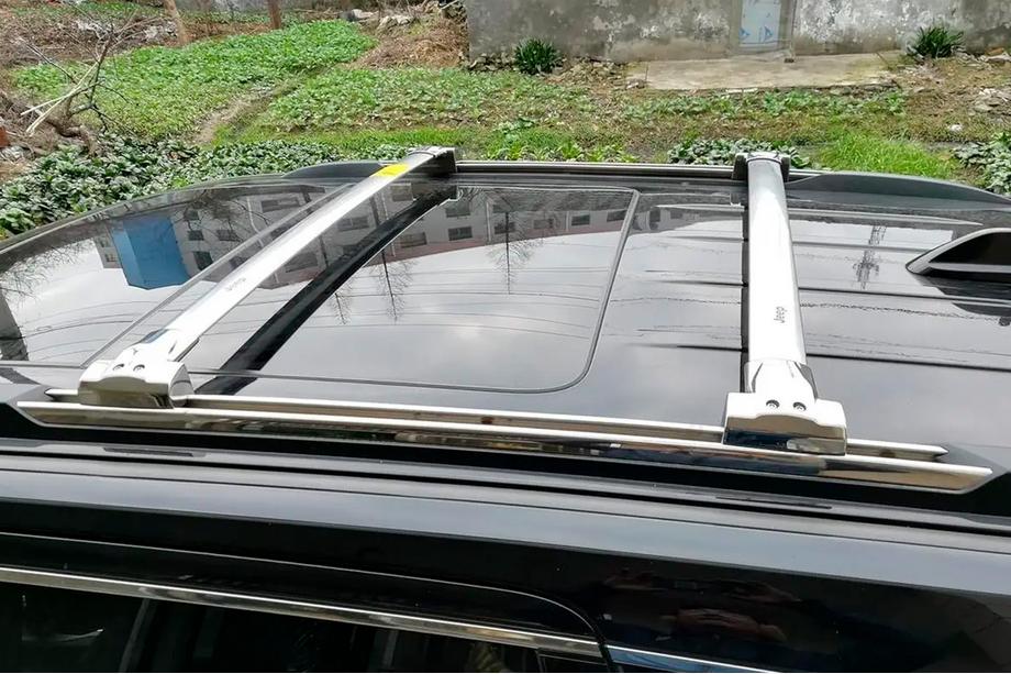 Jeep Grand Cherokee WK2 2010-2021 Dachträger-Querträger für integrierte Dachreling OEM V1 (2 Stk.) Grau Foto 4