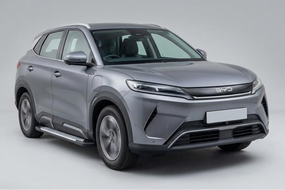 BYD Atto 2/Yuan Up 2024– Seitliche Trittbretter Allmond Grey (2 Stk., Aluminium) Image