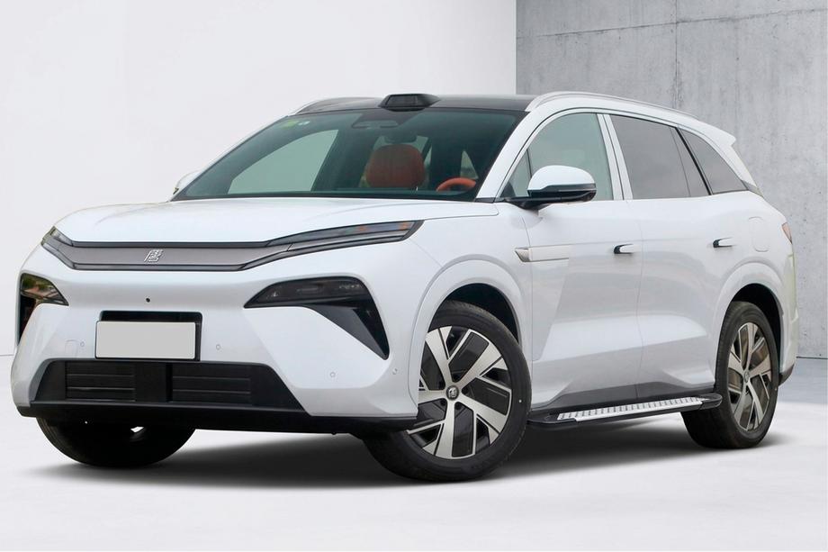BYD Tang 2025– Seitliche Trittbretter Allmond Grey (2 Stk., Aluminium) Image
